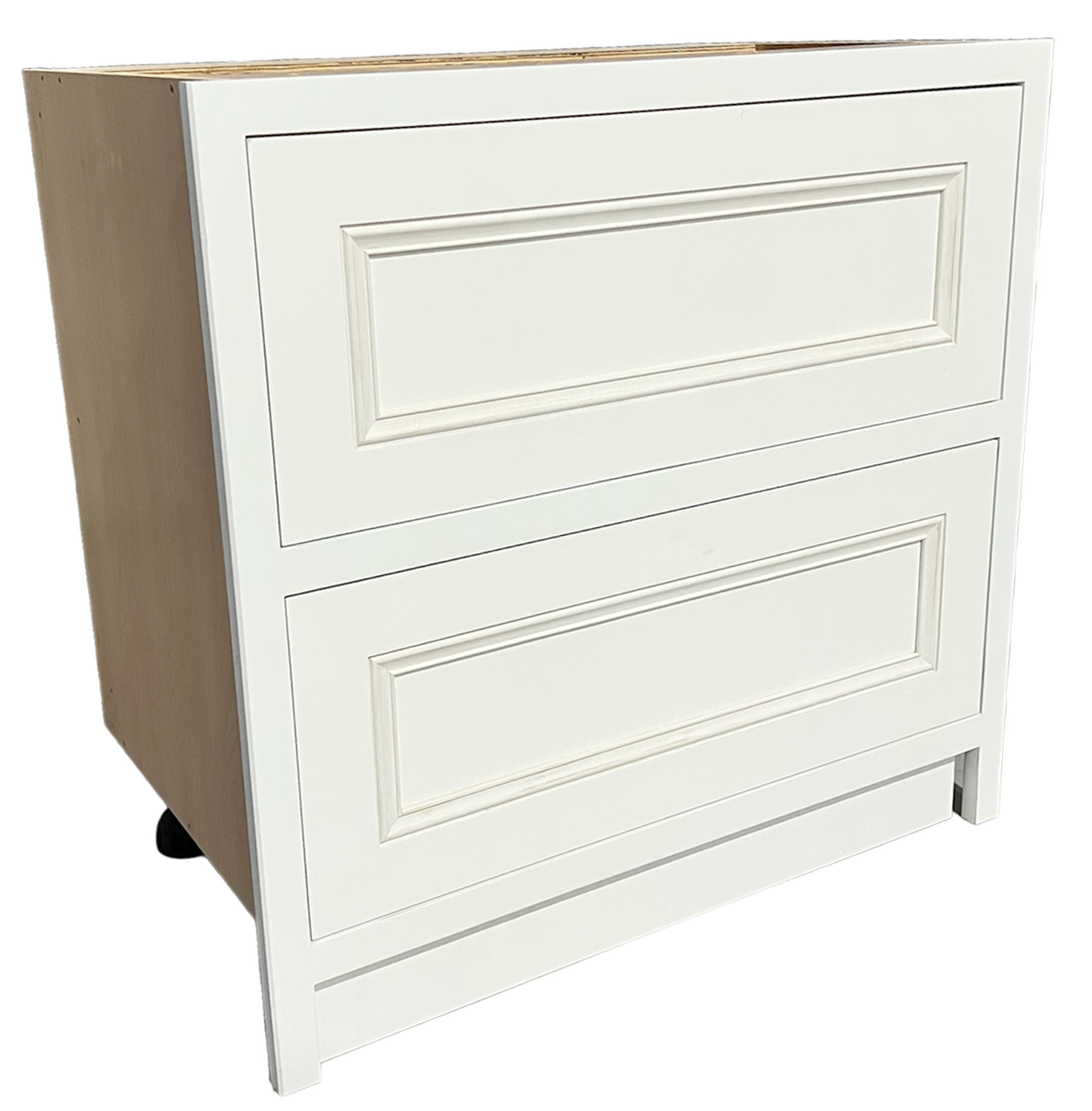 2 Drawer base units with internal Hidden drawer