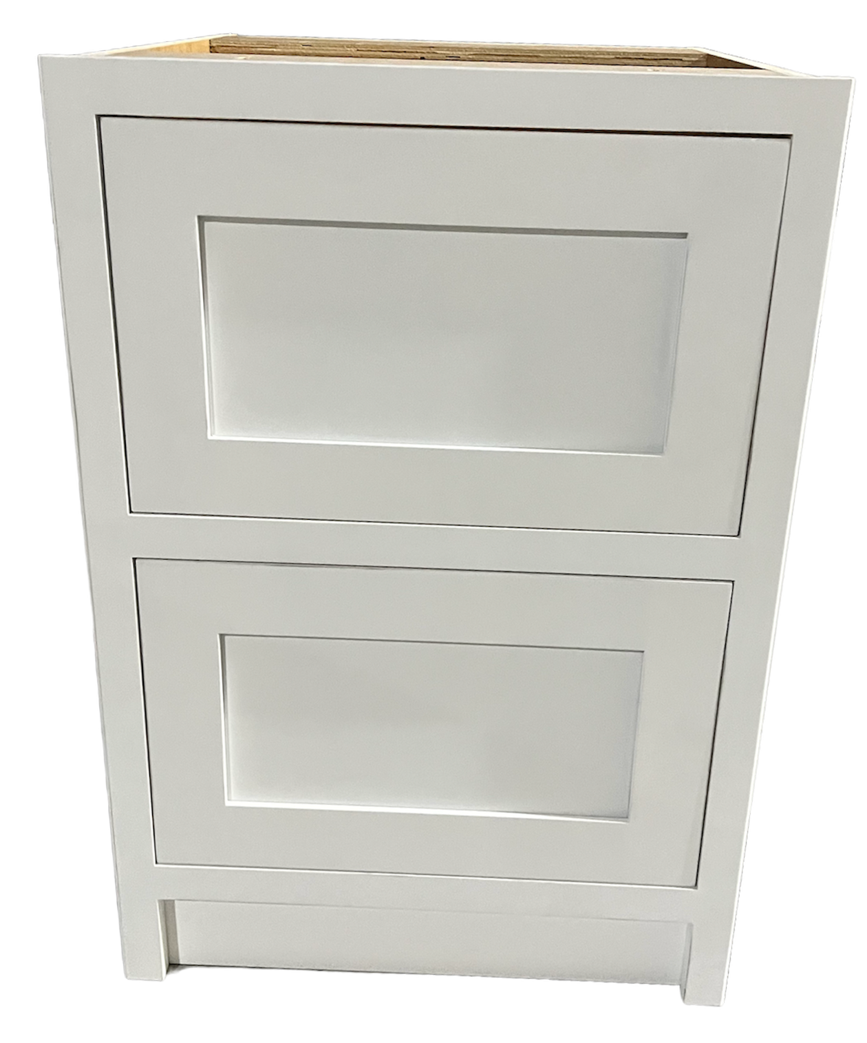 2 Drawer base units with internal Hidden drawer