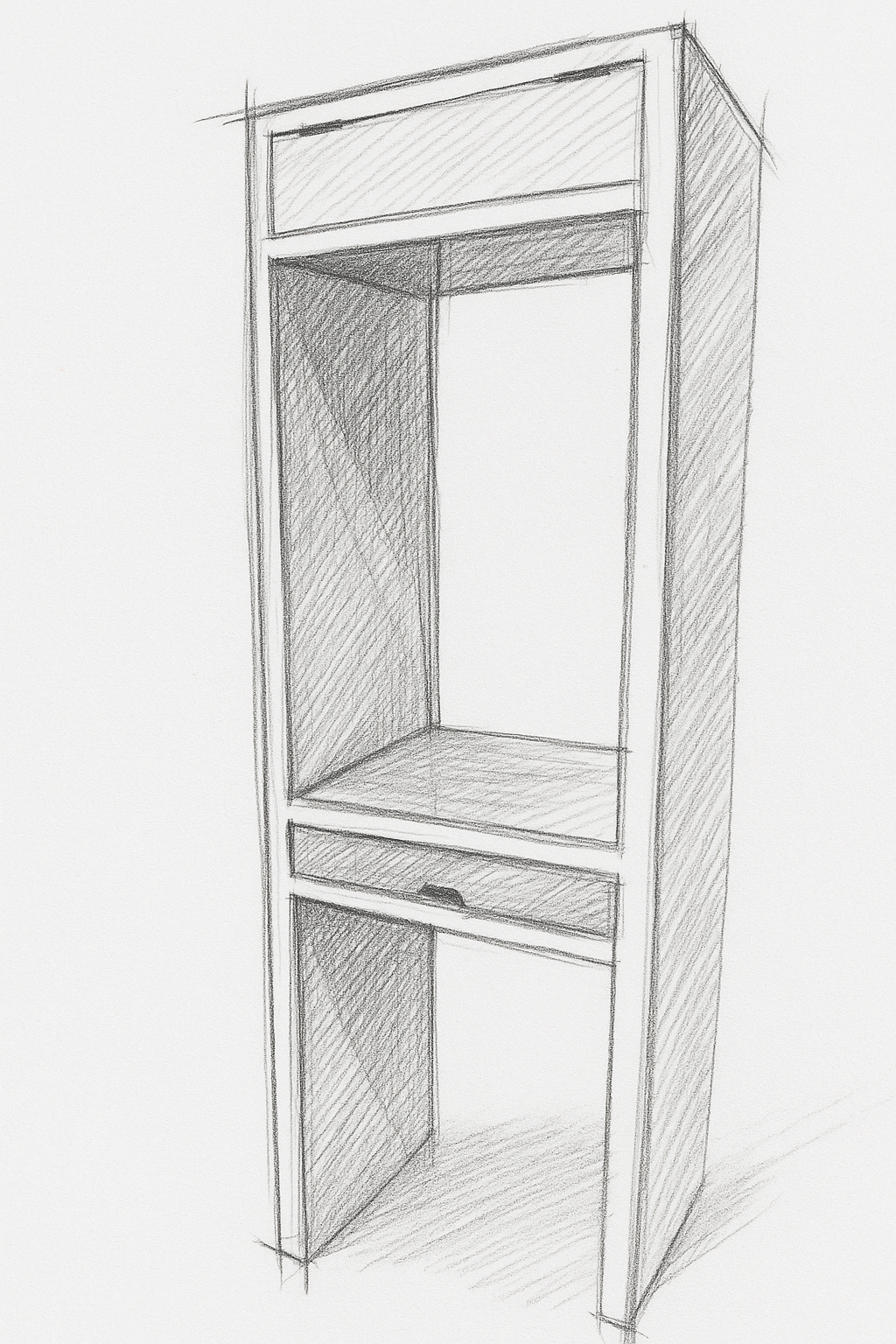 Appliance cabinets