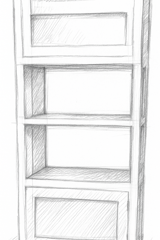 Appliance cabinets